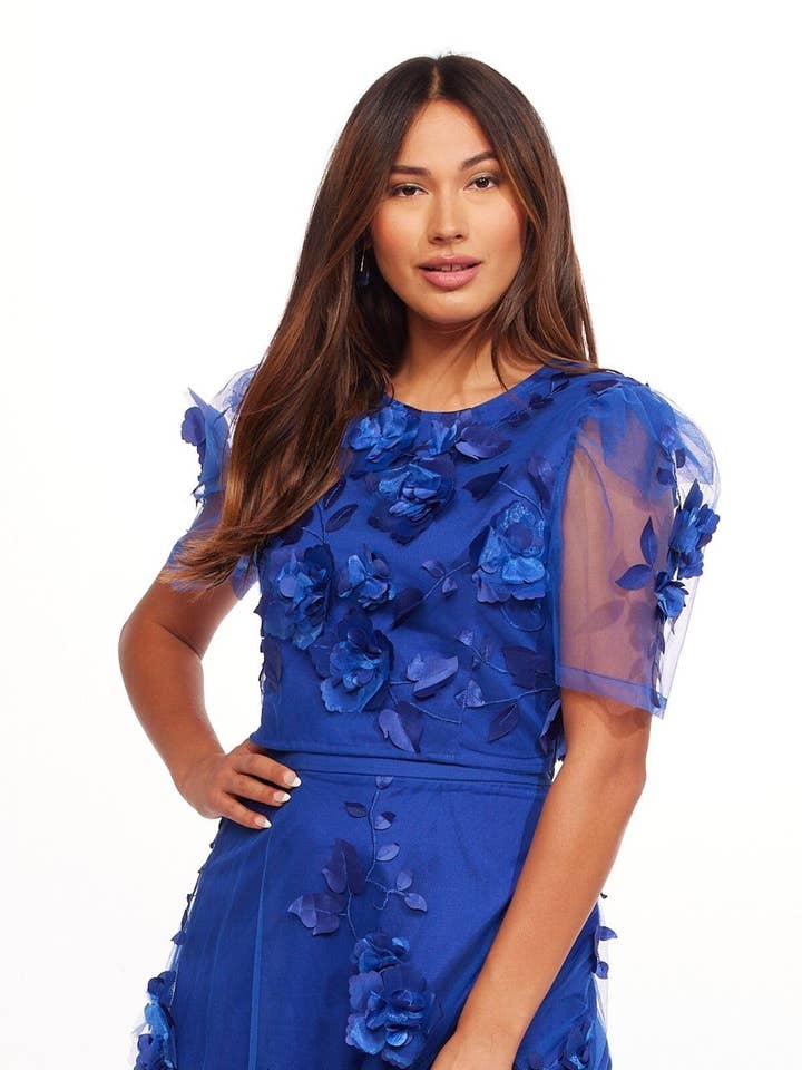 Ilia Top - Blue Cosmos für den Großhandel von Eva Franco