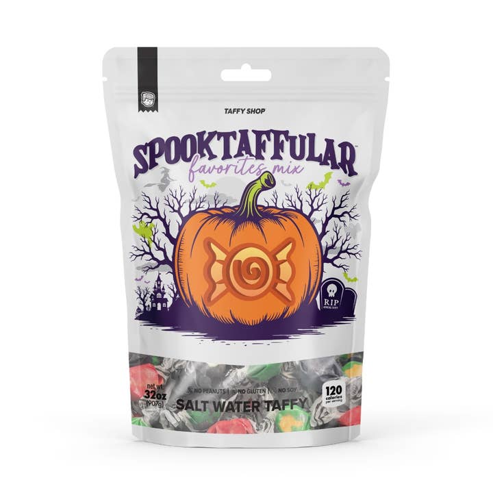 Sac de Taffy à l'Eau Salée Spooktaffular pour la vente par Taffy Shop