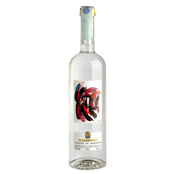 Metina SAS - Wholesale Pre-Mixed/Ready-Made Alcoholic Drinks - Vallebelbo Grappa Barbera Novella Grappa 70 cl.