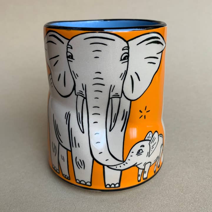 The Bowl Maker - Wholesale Coffee/Tea Cup - Lucky Elephant Cup - XLarge