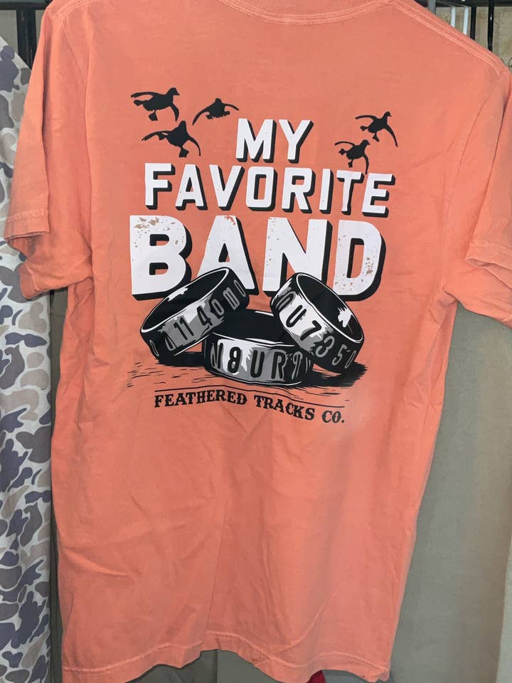 My Favorite Band for wholesale by Feathered Tracks Co.
