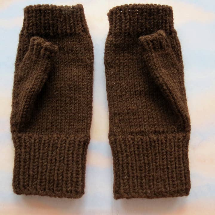 FairyBabyGifts – Luvas - Mulher por atacado – Luvas de tricô sem dedos personalizadas em lã com aquecedores de braço2