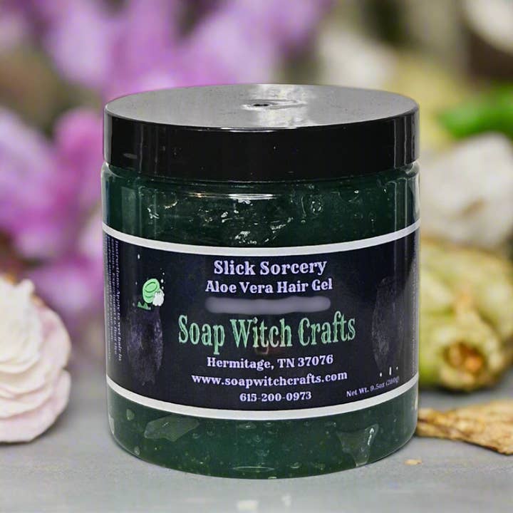 Slick Sorcery Aloe Vera Styling Gel - Unscented for wholesale by Soap Witch Crafts