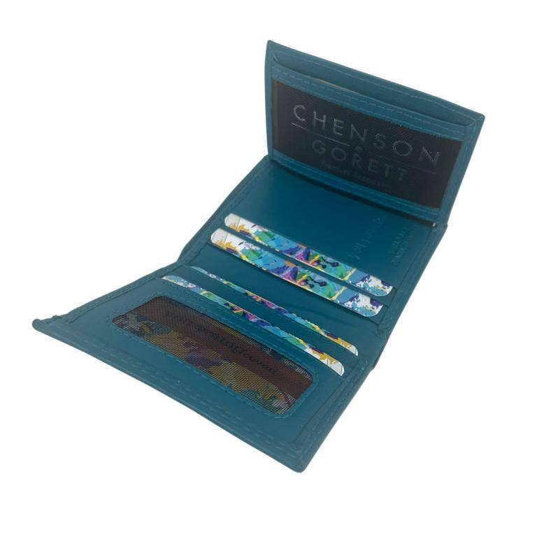 Chenson & Gorett - Wholesale Wallet - Women's - Women's Leather Wallet with Box and Back Pocket. B2B 21798