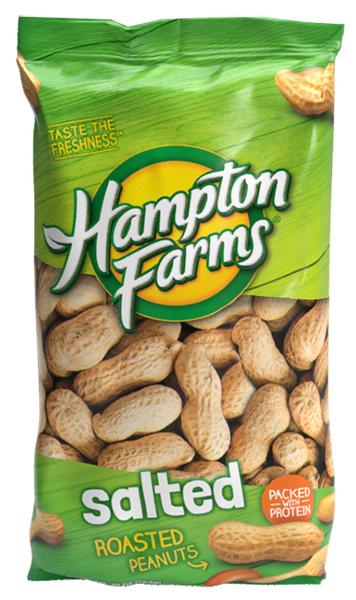 Shop The King - Wholesale Nuts - Hampton Farms Fancy Salted In-shell 24 Bag0