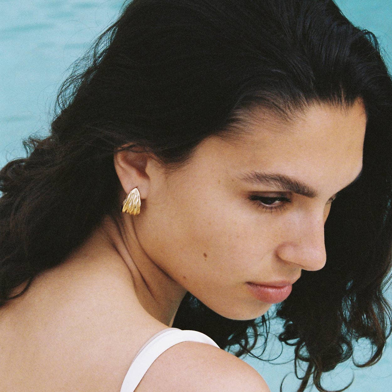 Agapée Jewelry - Wholesale Hoop Earrings - Lina Earrings | Jewelry Gold Gift Waterproof2