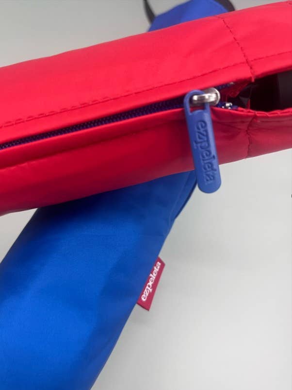 EZPELETA 2 en 1 (parapluie + protection UPF50+) ROUGE CORAIL pour la vente par Ezpeleta
