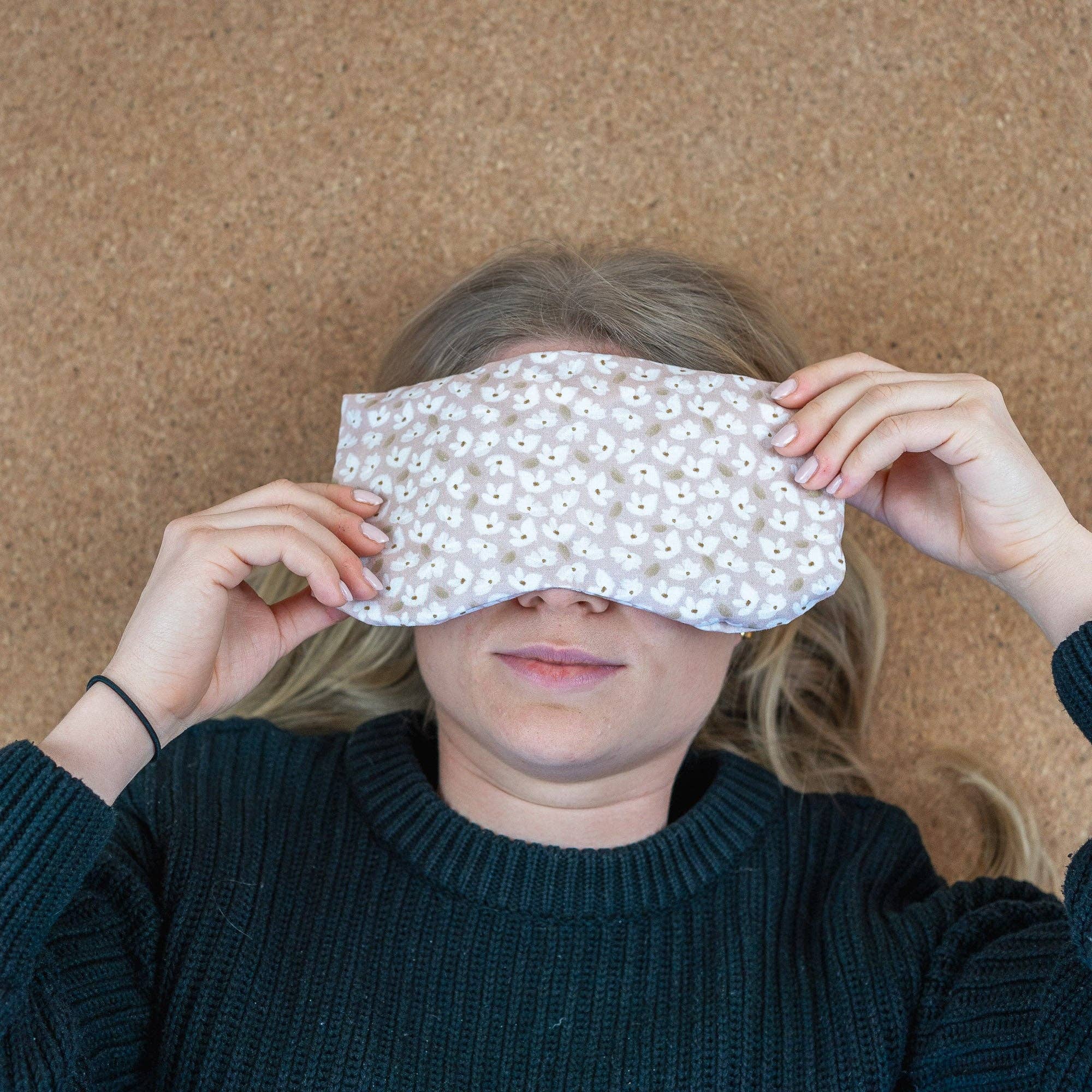 Tochter von Walter – Engroshandel Søvn-/øjenmaske – Øjenpude med økologisk spelt og økologisk lavendel, beige7