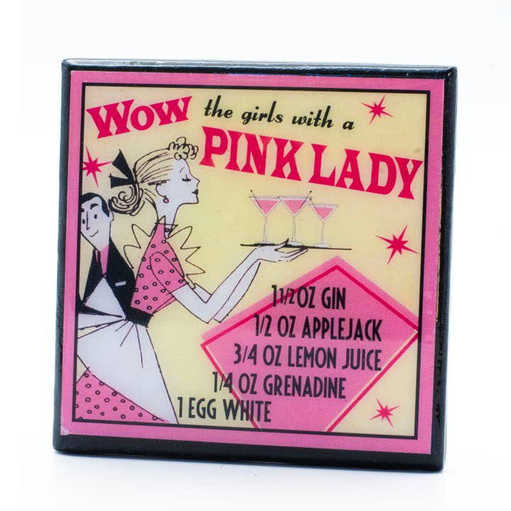 Cheltenham Road - Wholesale Coasters - Retro Cocktail Recipe Drink Coaster Set2
