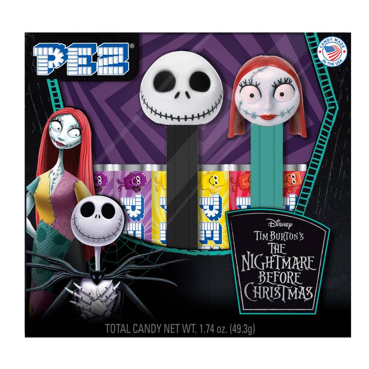 Pez Box Twin Pack - Nightmare Before Christmas, 12ct for wholesale by Grandpa Joe's Candy Shop