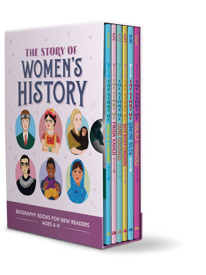 Story of Women's History Box Set for wholesale by Sourcebooks