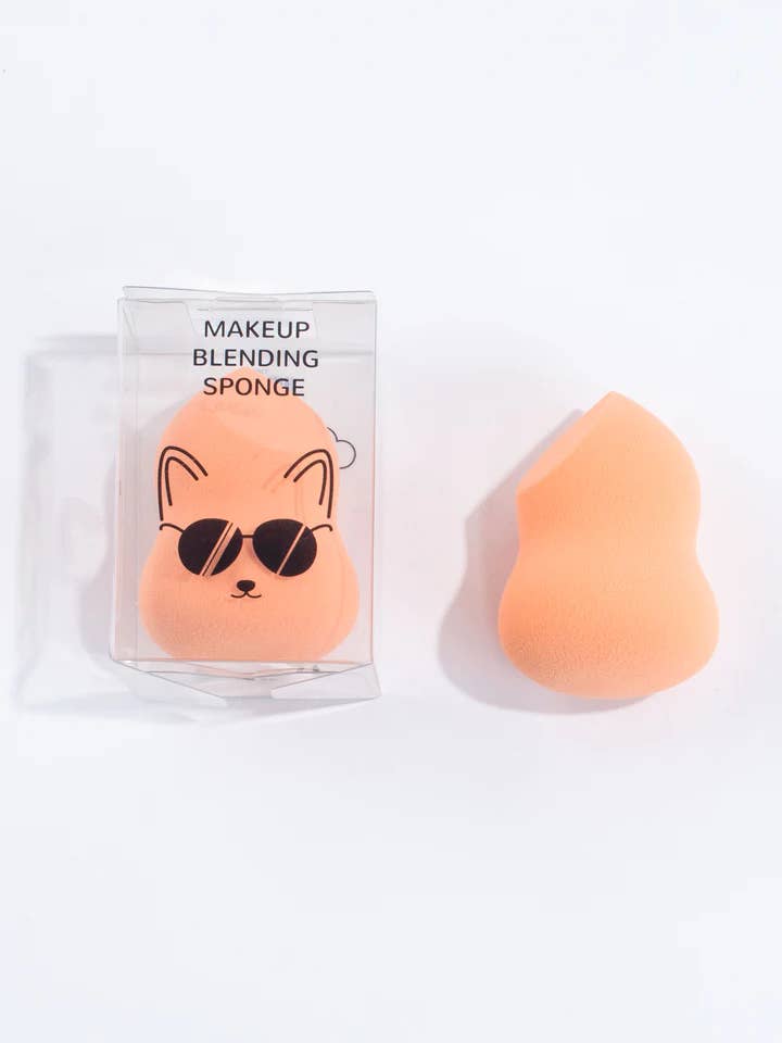 Makeup Blending Sponge - Orange Fox for wholesale by M2U NYC