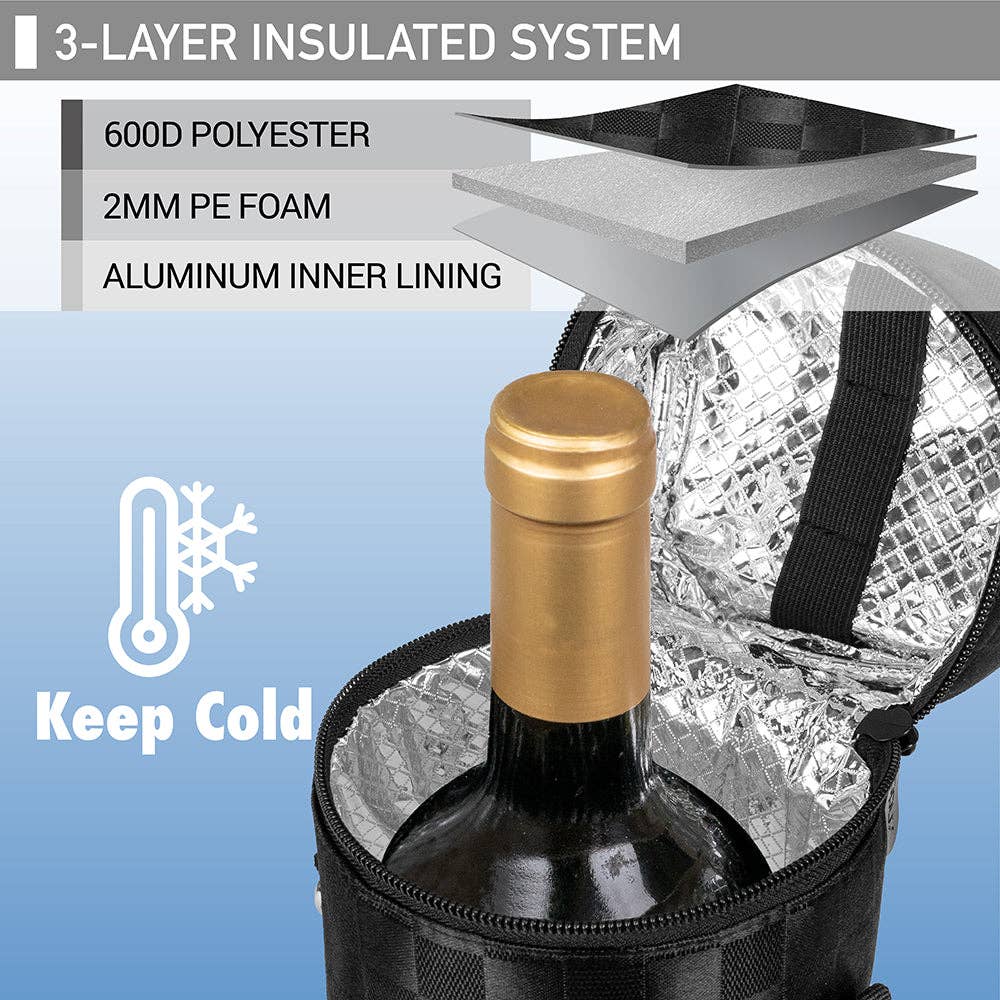 OPUX - Wholesale Wine Tote - 1 Bottle Wine Carrier Bag29