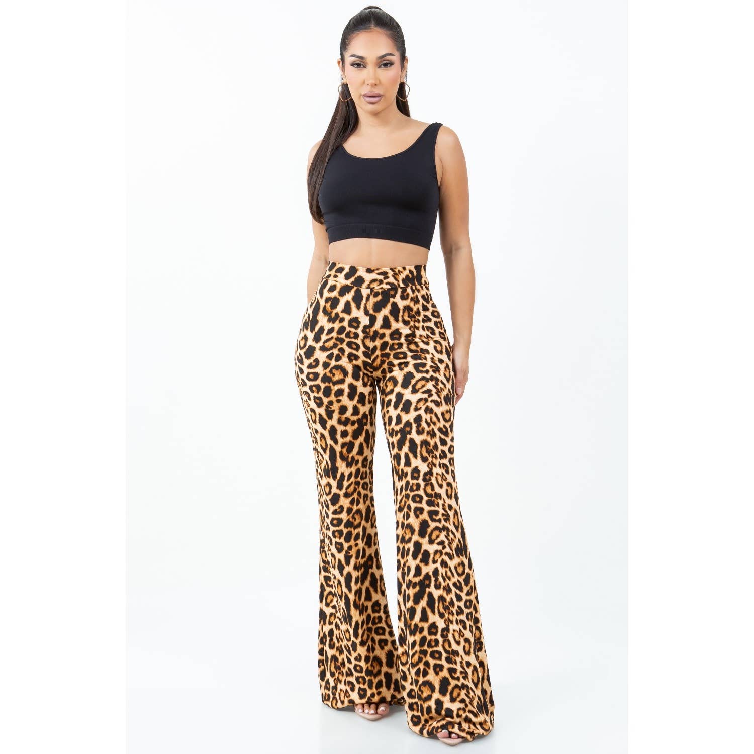 WILDLY ELEGANT LEOPARD PANTS for wholesale on Faire1