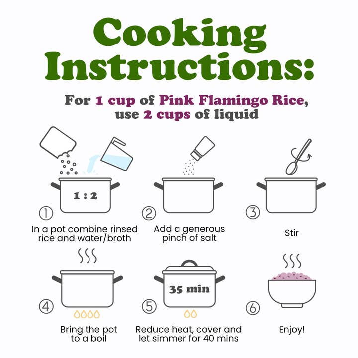 Food To Live - Wholesale Rice - Organic Pink Flamingo Rice - by Food to Live5