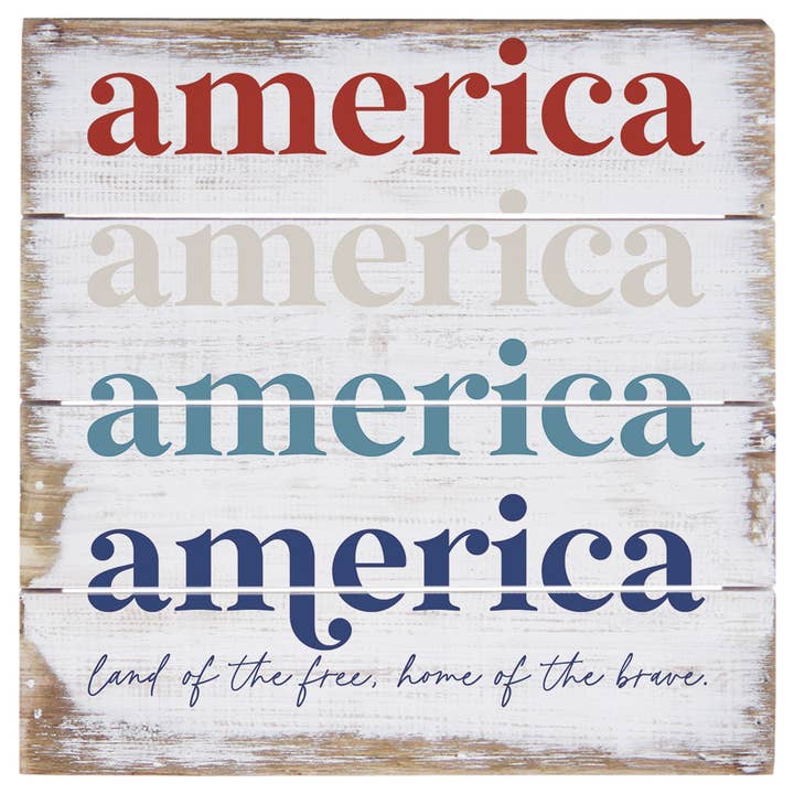 America Repeated - Perfect Pallet Petites for wholesale by Sincere Surroundings