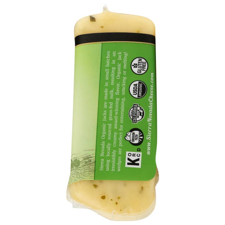 Sierra Nevada Cheese Company - Wholesale Cheese - Organic Jack, Garlic & Herb Wedges 8/ 6 Oz6