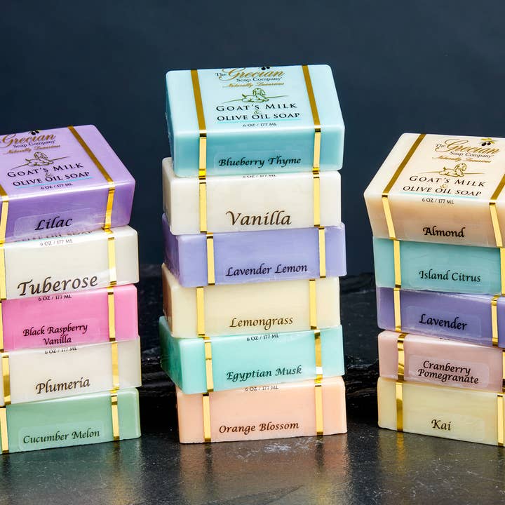 The Grecian Soap Company – wholesale Bar Soap – Goat's Milk & Olive Oil Handcrafted Natural Beauty Bar Soap