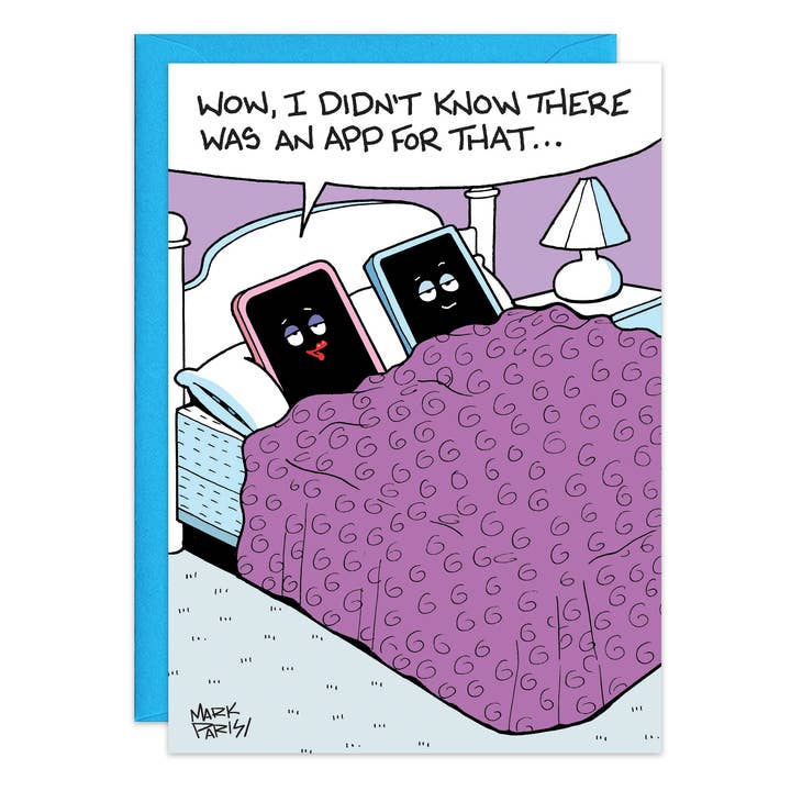 Biglietto d'anniversario App For That - 9283 per la vendita all'ingrosso da parte di Oatmeal Studios