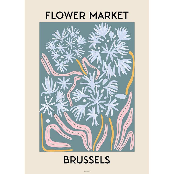 Mercato dei fiori Bruxelles per la vendita all'ingrosso da parte di Paper Provision