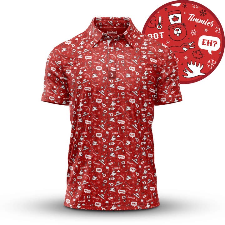 O Canada - Polo for engroshandel hos Bogey Bros Golf Co