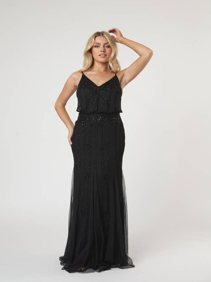Wholesale Keeva Maxi Dress - Black SALE for your shop – Faire UK