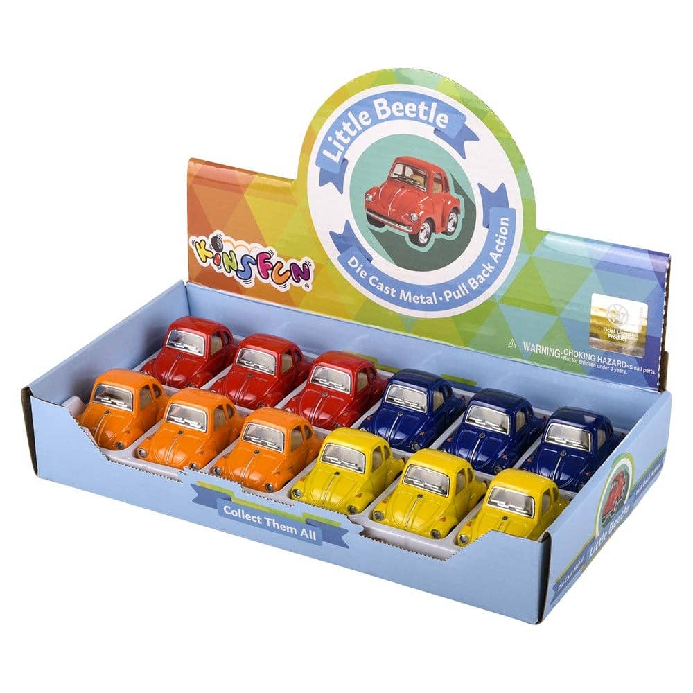La Luna Bella - Toys - Vendita all'ingrosso Macchinetta/camioncino giocattolo - Bambini  - Giocattoli per auto VW Mini Beetle LLB Diecast Pull Back da 2"8