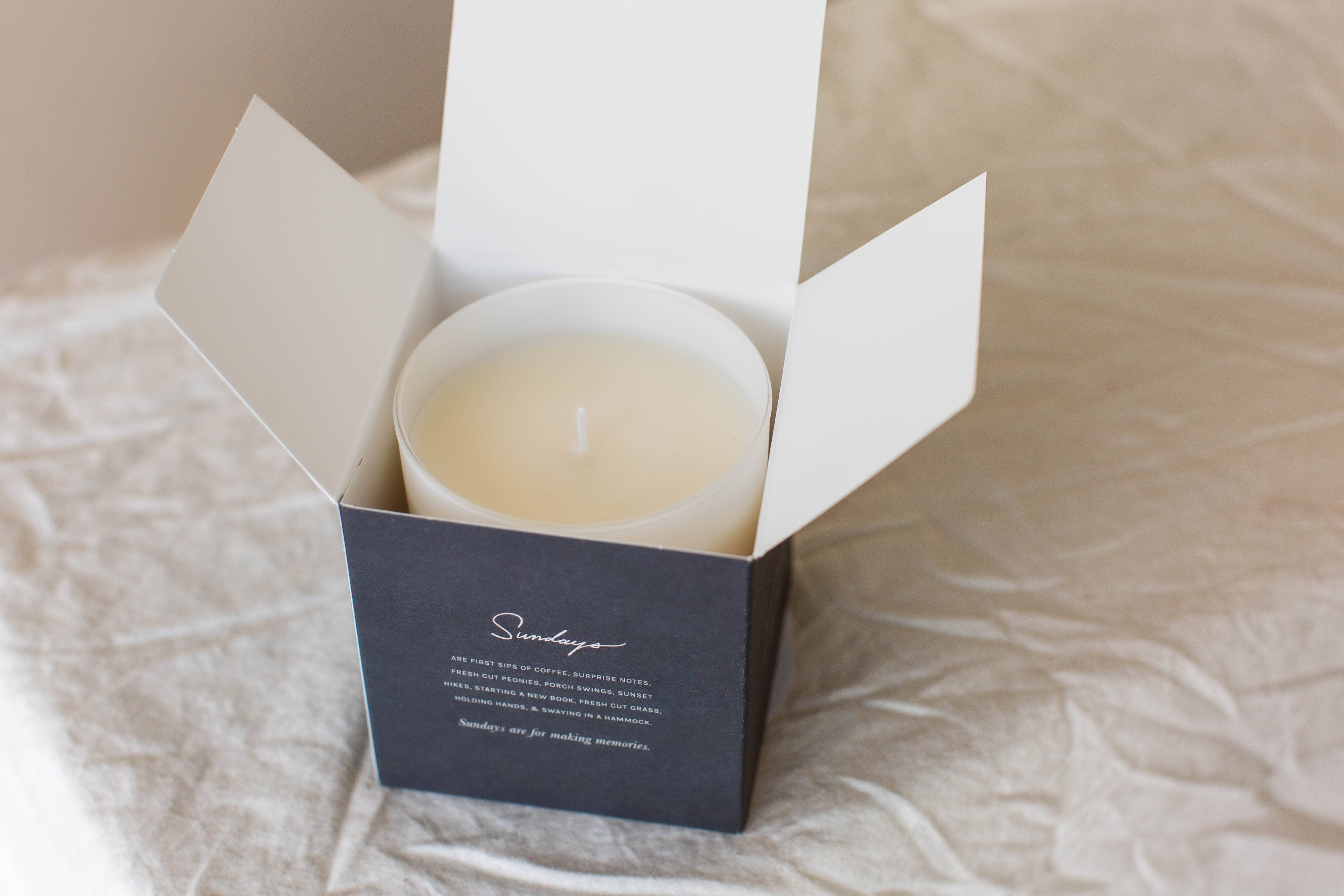 Sunday Candle Co - Wholesale Jar/Filled Candle - Sunday2