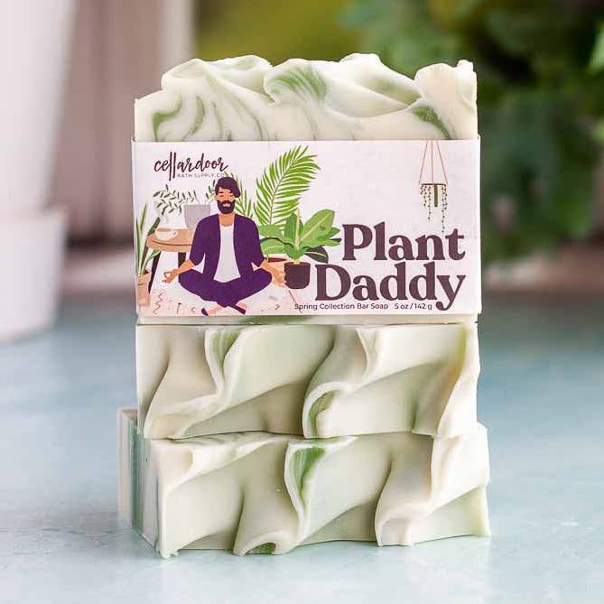 Växt Daddy Bar Tvål för wholesale av Cellar Door Bath Supply Co.