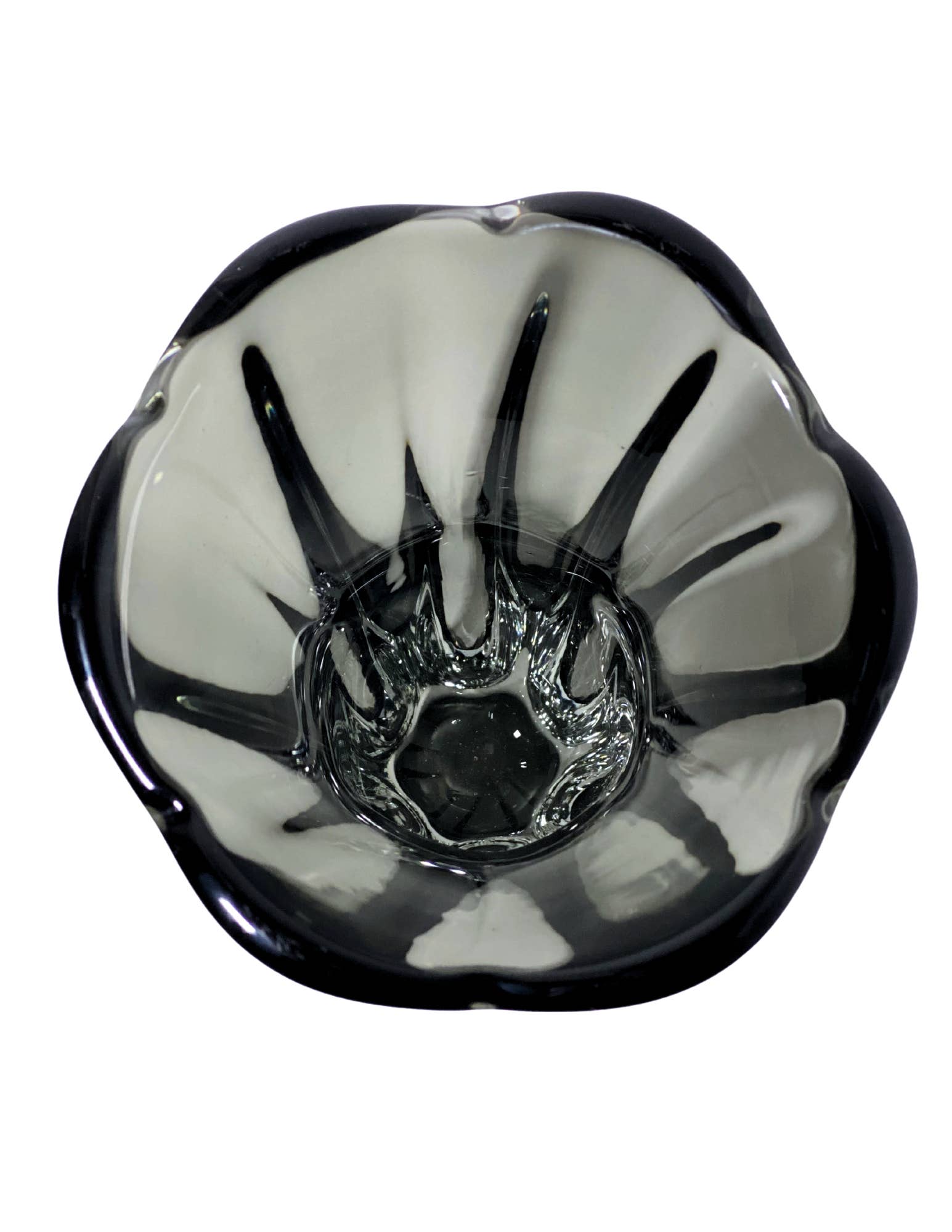 The Blue Heron - Wholesale Vase - Grace Handmade Glass Vase - 12" Tall, Handblown 3