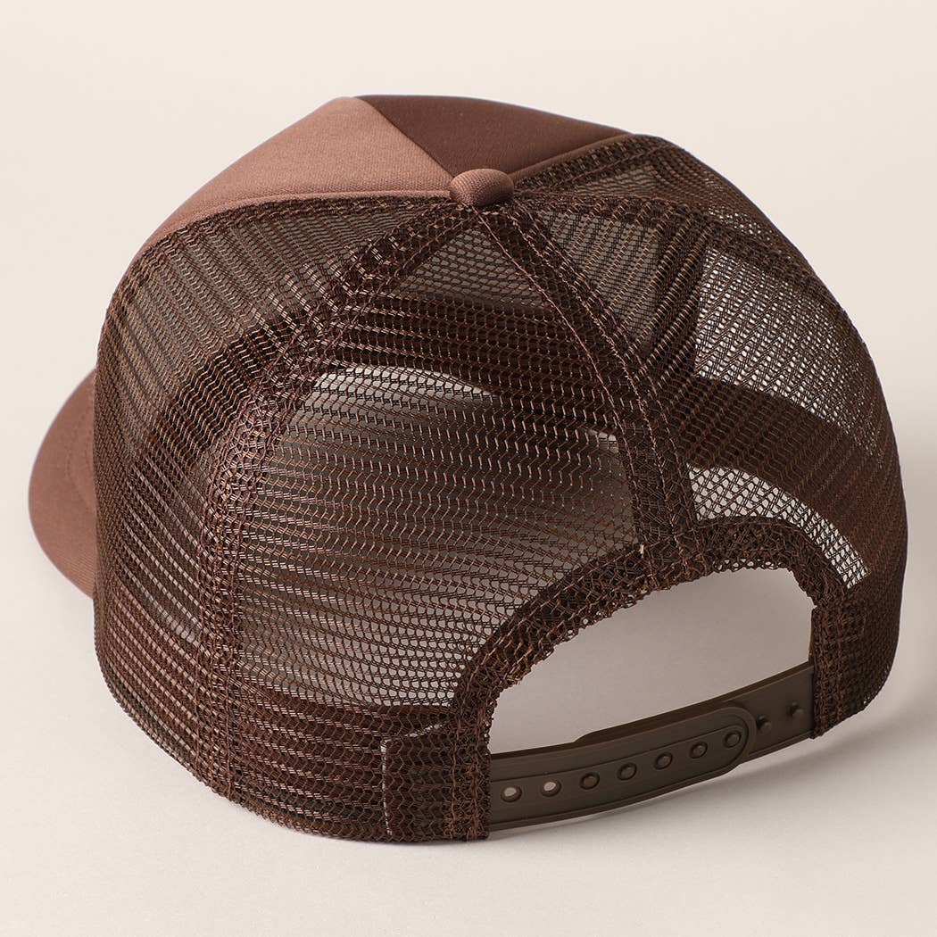 Fashion City - Vendita all'ingrosso Cappellino  da camionista - Unisex - Cappellino trucker con retro in rete e schiuma a tinta unita47