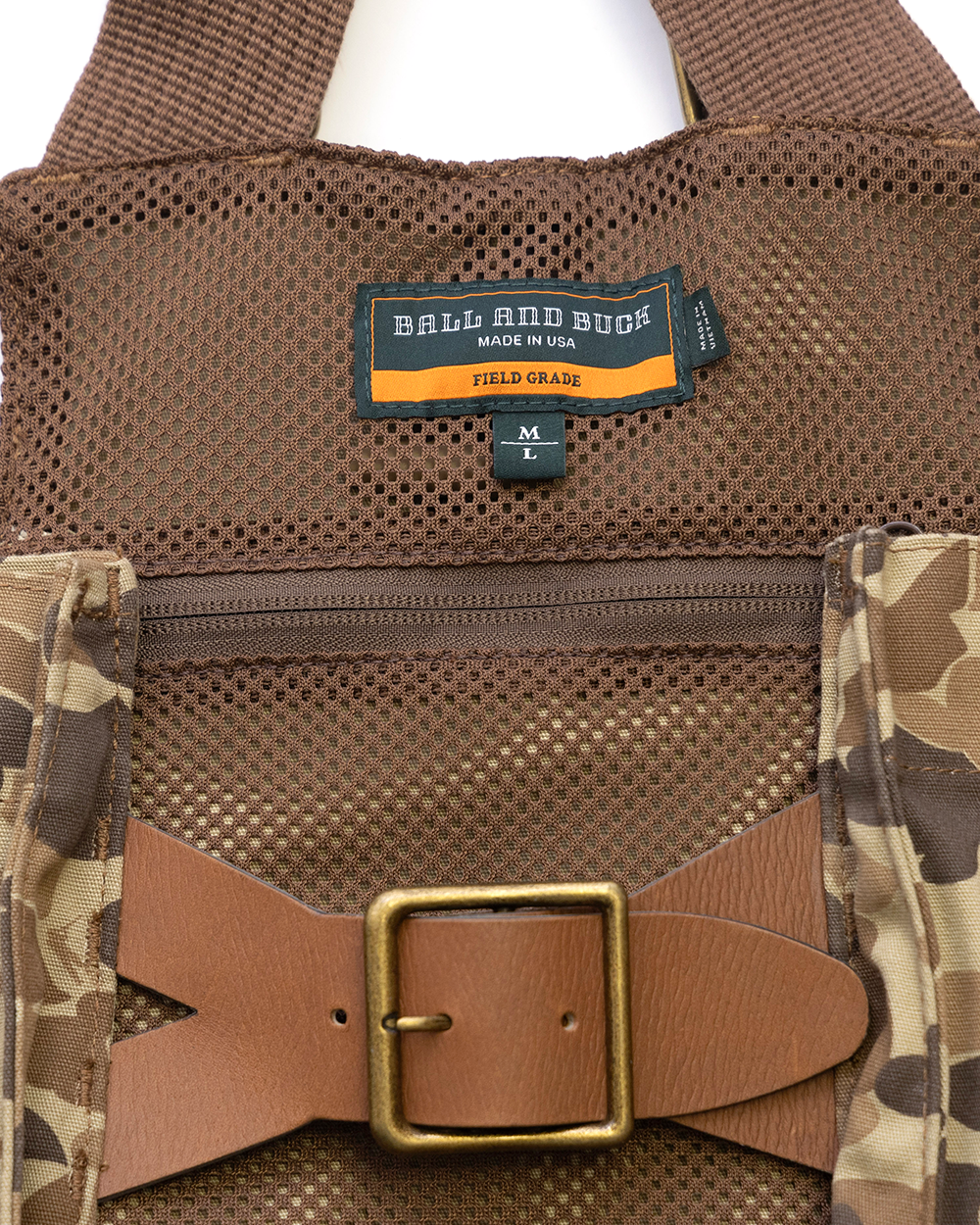 Strap Vest - Original Camo for wholesale on Faire9