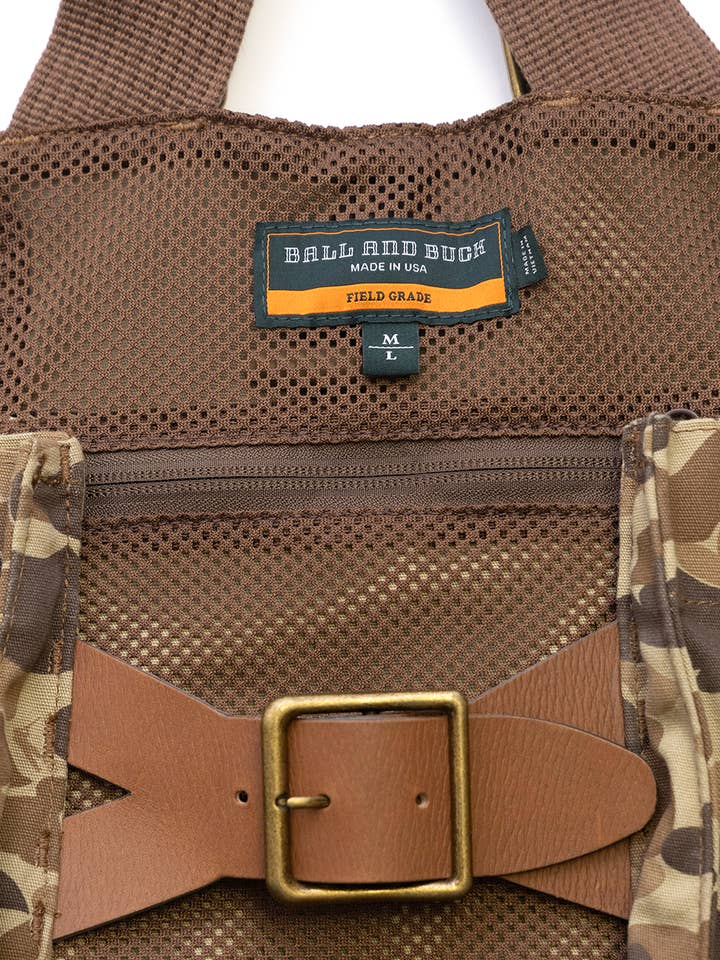 Strap Vest - Original Camo for wholesale on Faire9