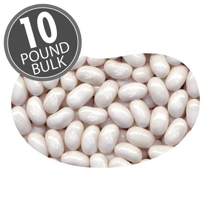 Jelly Belly Coconut Jelly Beans 10 Pounds Bulk Candy for wholesale by Grandpa Joe's Candy Shop