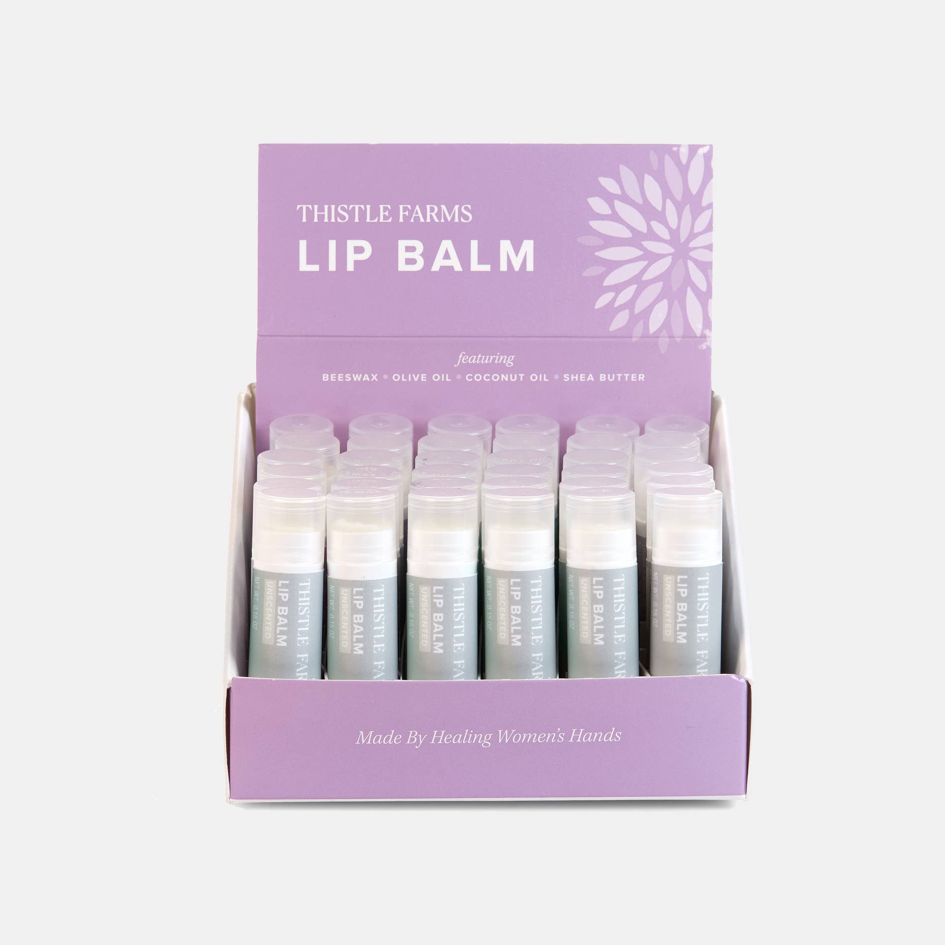 Thistle Farms - Vente Baumes à lèvres - Baume à lèvres | Lavande, Menthe Arbre à Thé, Non Parfumé3