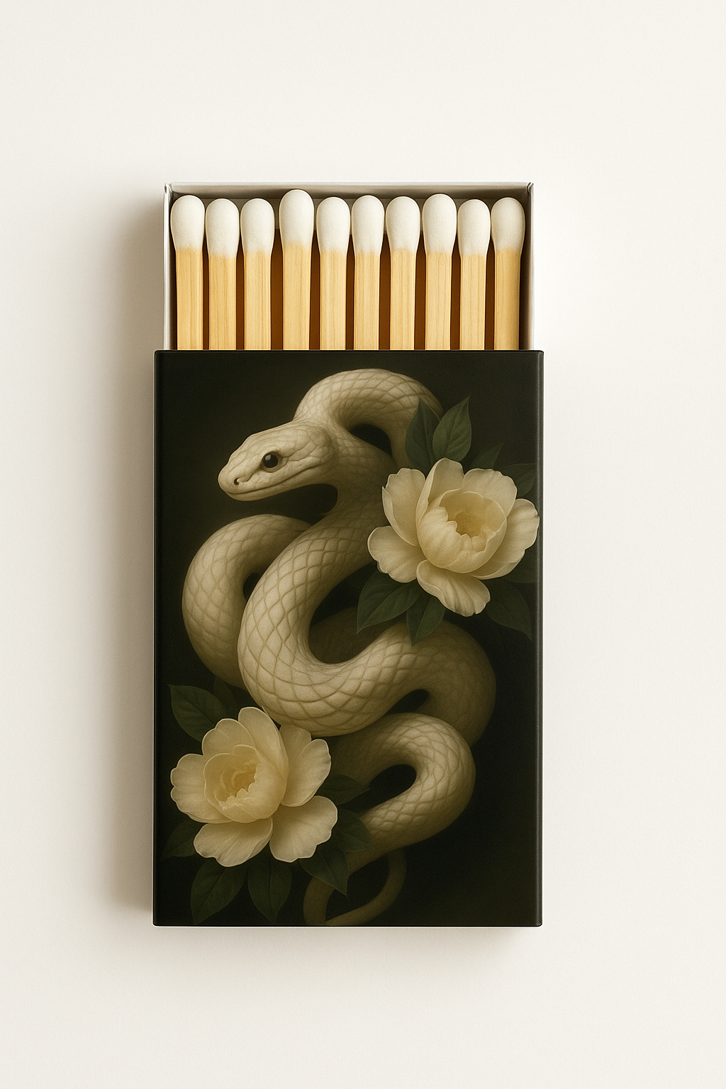 Lunastry - Wholesale Matches - Enchanted Serpent Matchbox  0