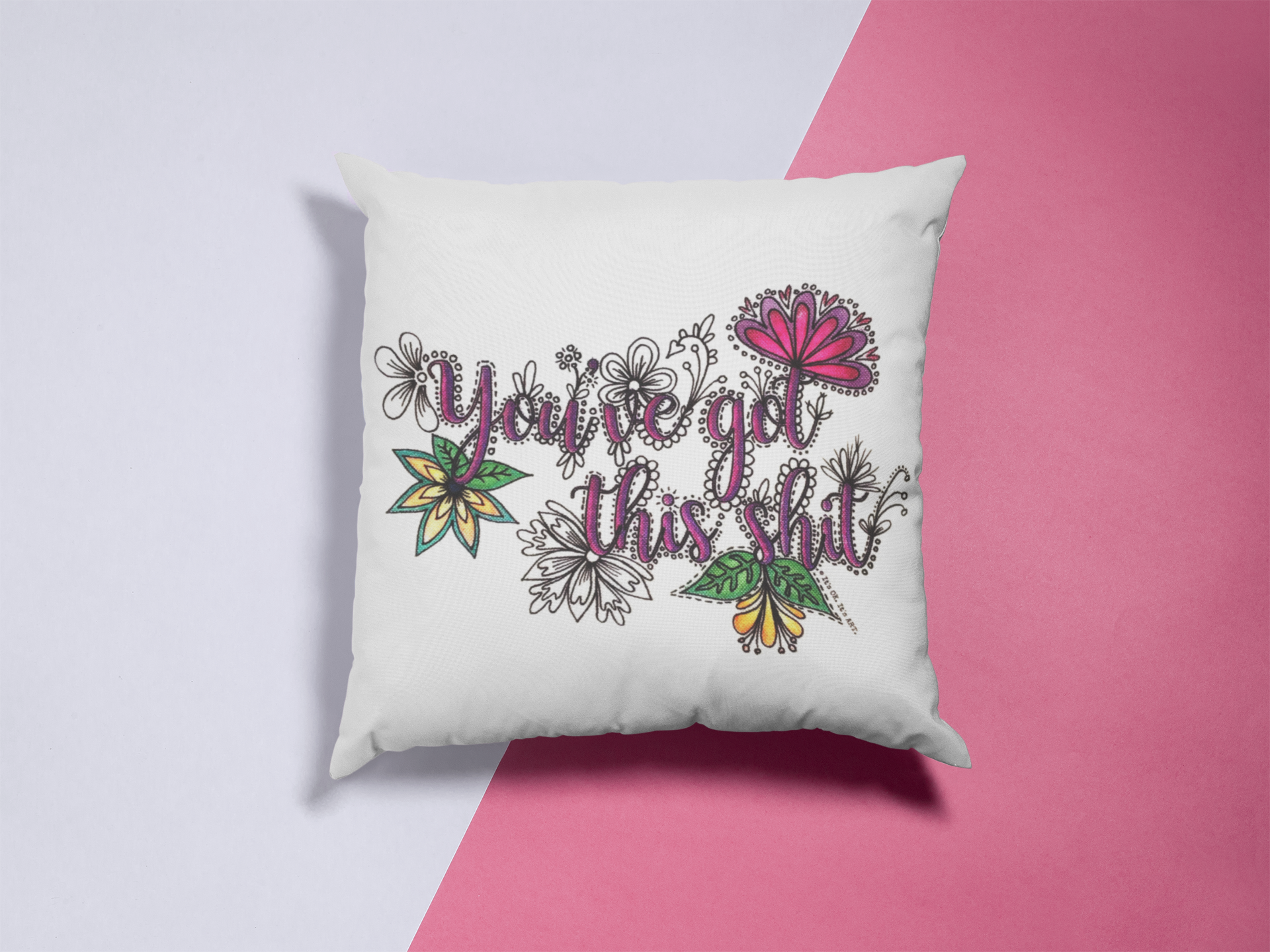 It's OK. It's ART. - Wholesale DIY Craft Kit - You've Got This Shit Funny DIY Craft Adult Coloring Kit10