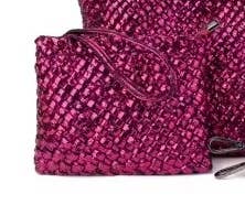 Roselle - Wholesale Pouch - Women's - AGNES ZIP POUCH HOT PINK1
