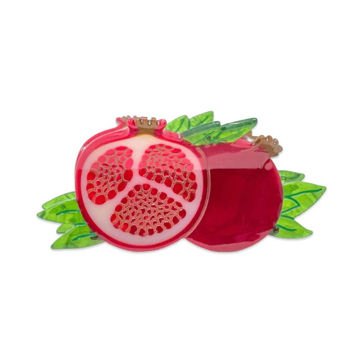 Jenny Lemons - Wholesale Hair Clip - Women's - Large Pomegranate Hair Claw Clip5