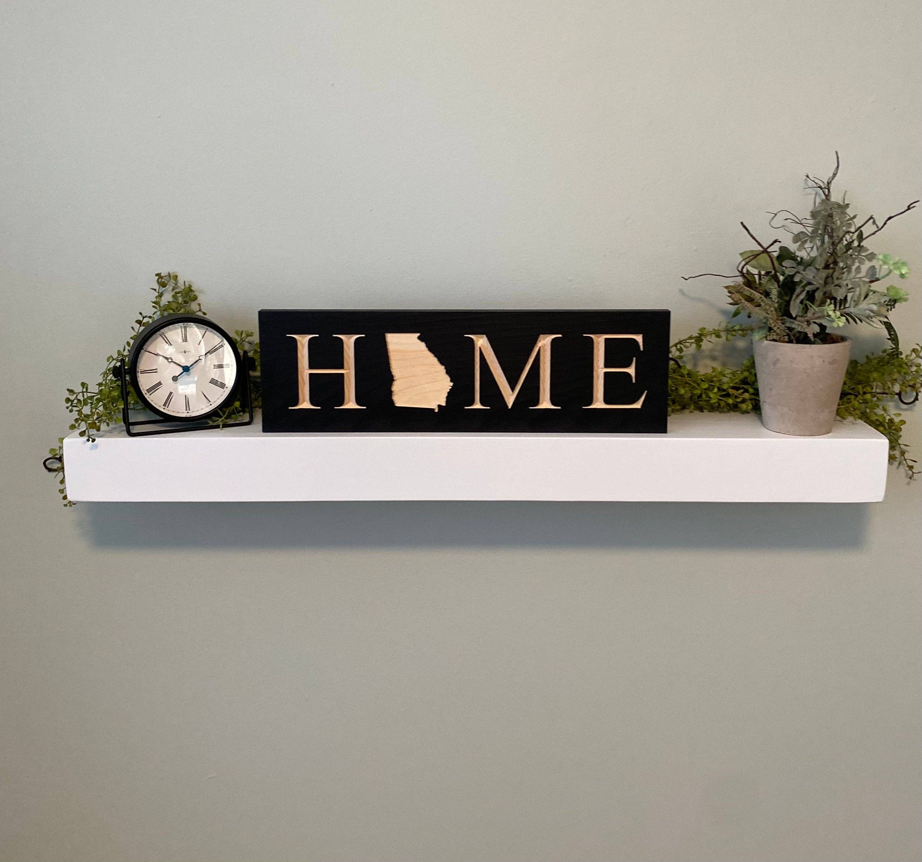 Creative Carpentry of Maine - Wholesale Sign - Georgia “Home” Sign1
