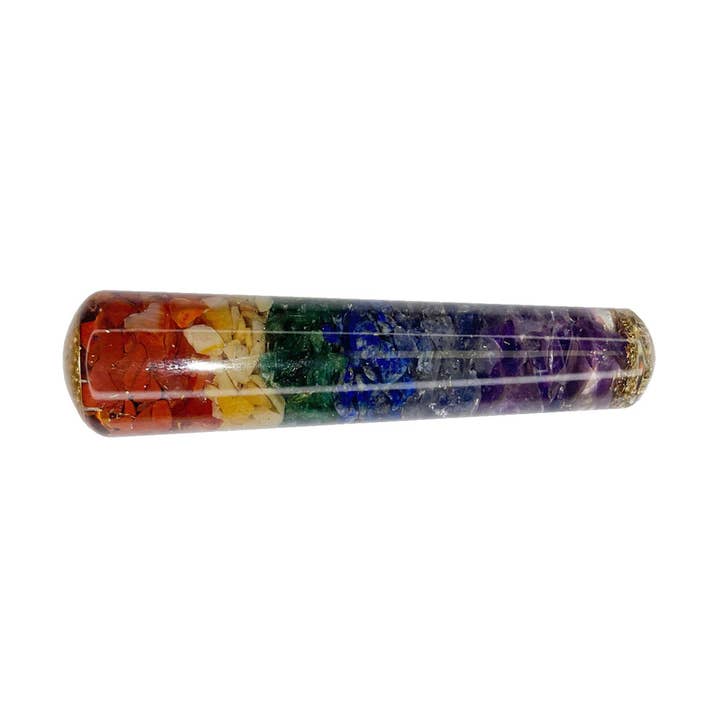 France Mineraux – wholesale Body massager – Orgonite 7 Chakra Massage Stick