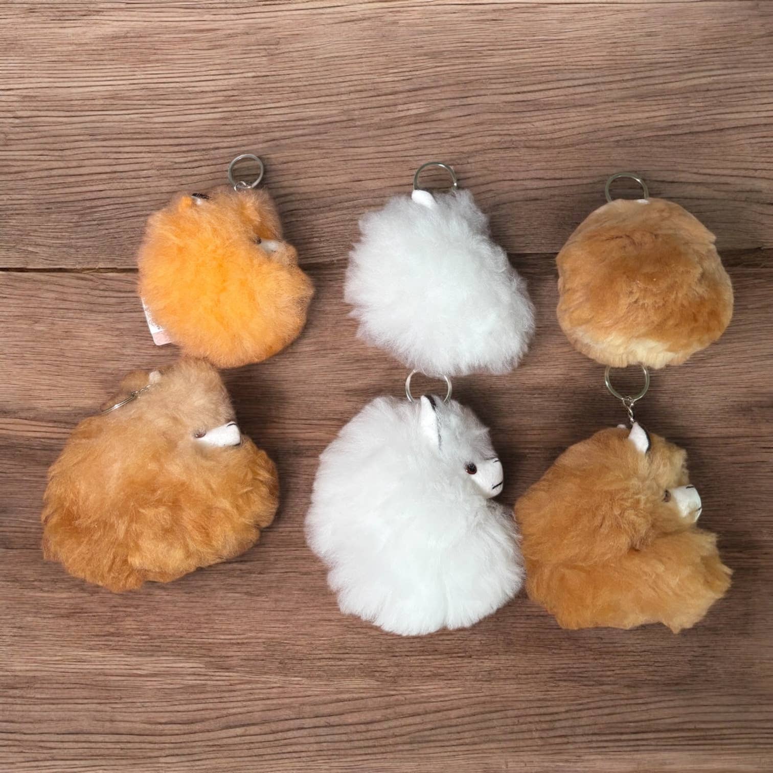 Zoe Artcrafts Corp. - Wholesale Keychain - Unisex - Alpaca Fur Head Keychain Llama Stuffed Animal Soft Plushy4
