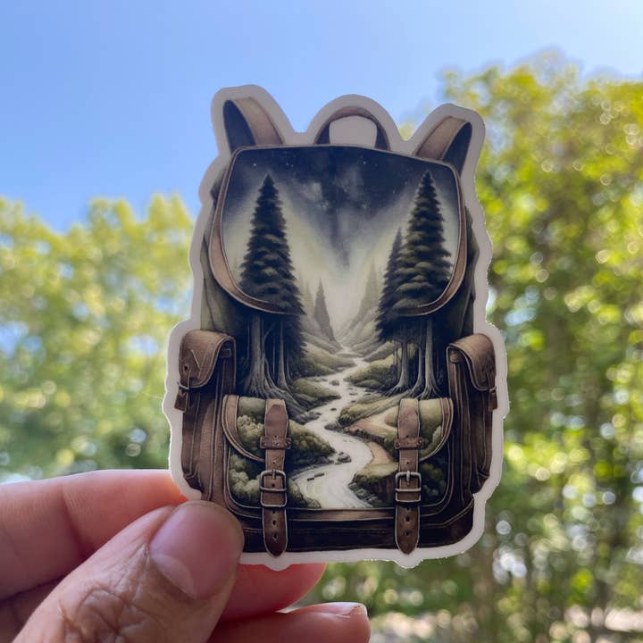 PiggyPrintStickers - Wholesale Sticker - Backpack Nature Sticker