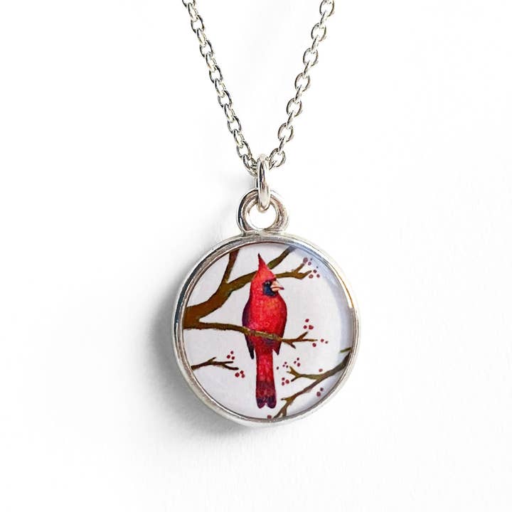 Kardinal-Silber-Halskette für den Großhandel von Seed and Sky