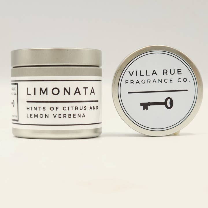 Limonata - Bougie de Soja Noix de Coco 2oz pour la vente par Villa Rue Fragrance Company