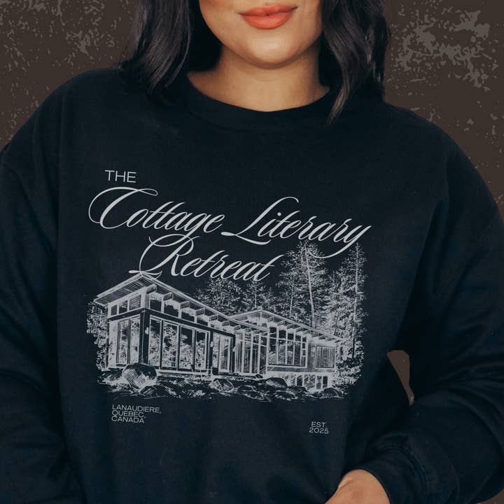 Shadowbound Spines LLC - Wholesale Graphic Sweatshirt - Women's - Heated Rivalry The Cottage Retreat Sweatshirt9