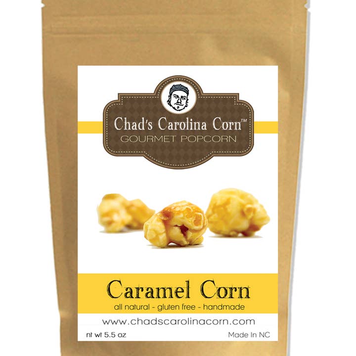 Chad's Carolina Corn – wholesale Popcorn – Caramel Corn - 5.5 oz