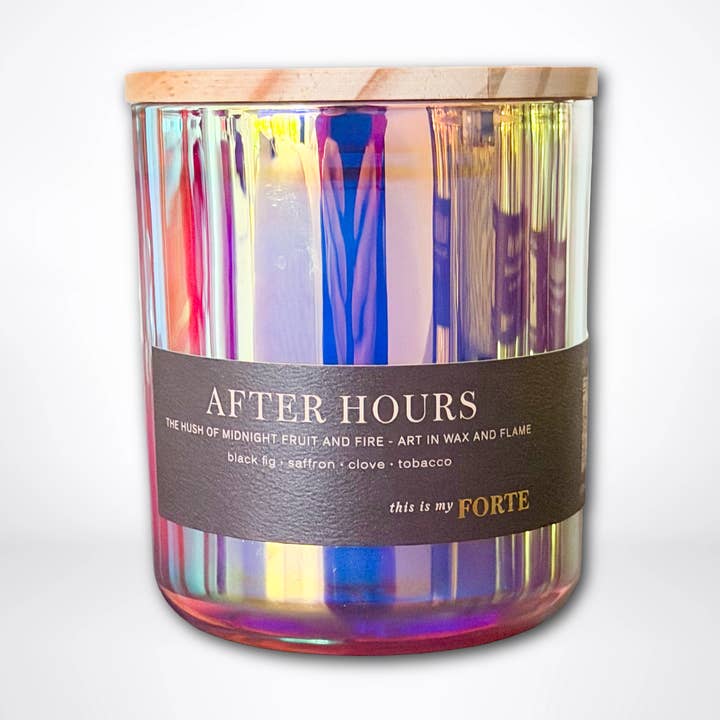 AFTER HOURS for wholesale by Forte Candle Haus