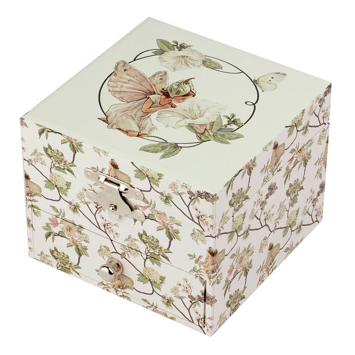 TROUSSELIER SAS - Wholesale Music Box - Kids & Baby - Cube Music Box Flower Fairies© - Narcissus