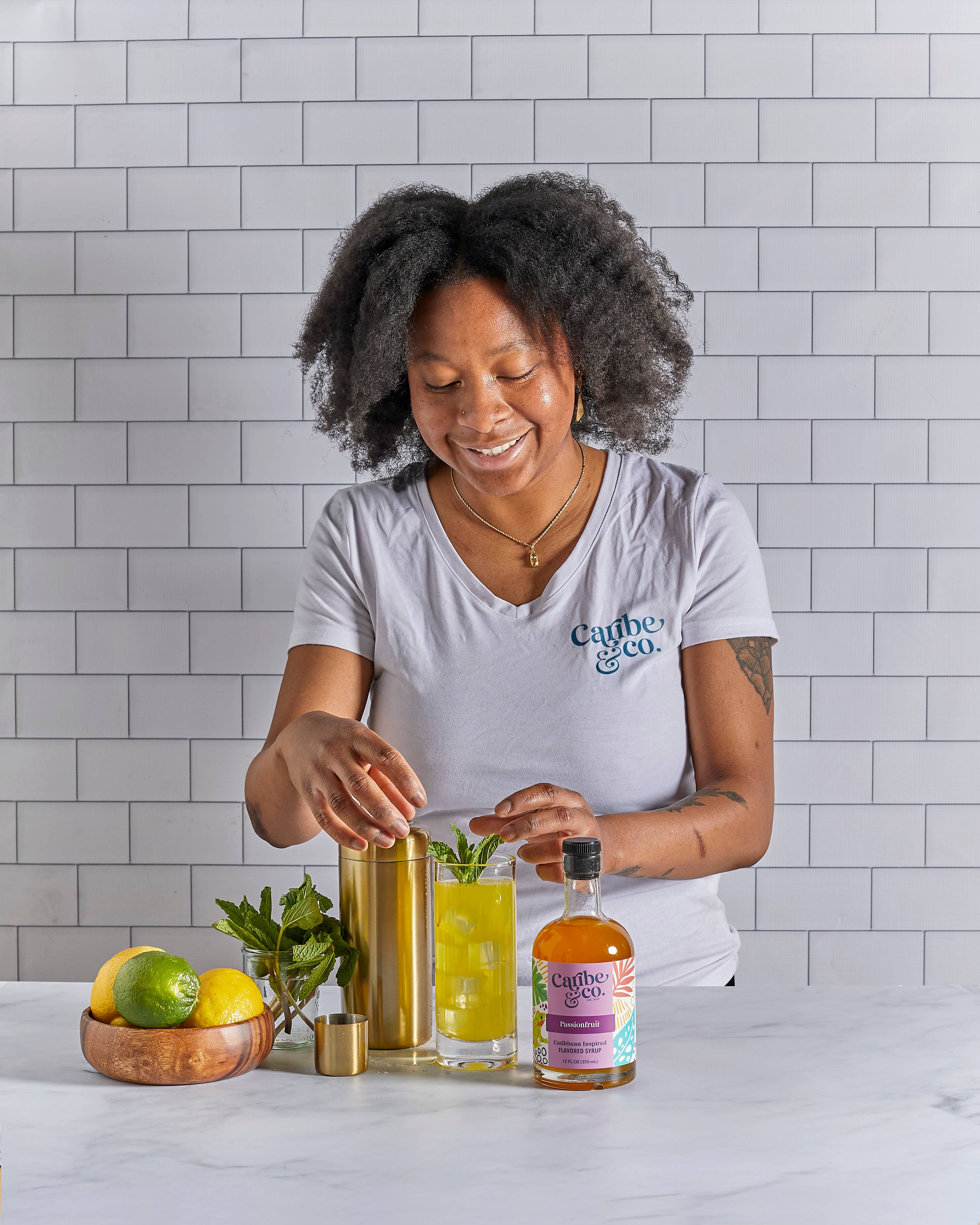 Caribe & Co. - Venta al por mayor Preparado/sirope para cóctel - Sirope con sabor a maracuyá - TEMPORADA3